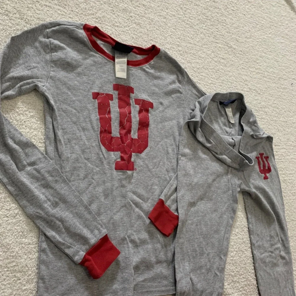 Team Athletics Indiana Hoosiers Pajama‎ Set Loungewear Kids XL